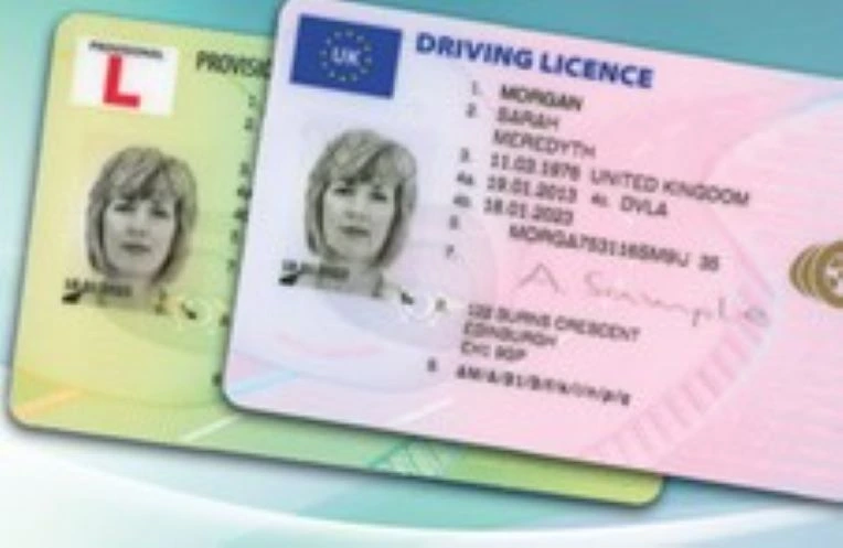 This is a picture of a driving licence.