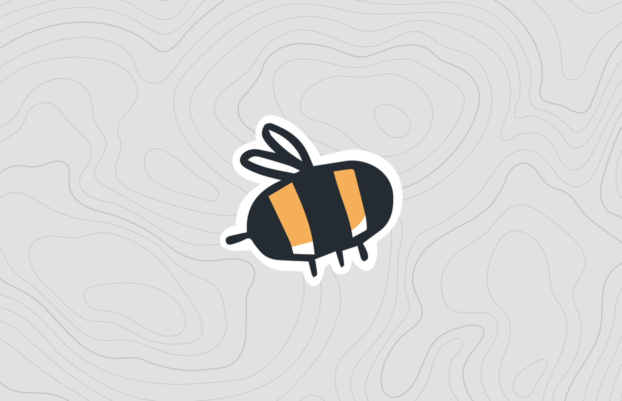 Illustration of a bee