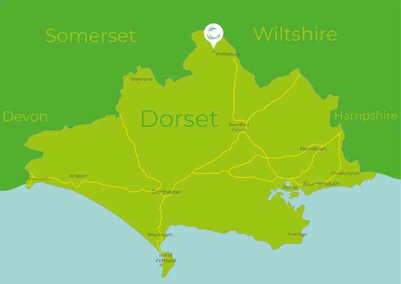 South West Packaging map