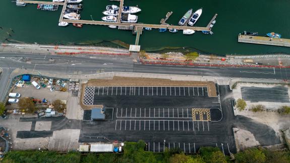 North Quay from above